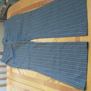 Body By Victoria The Christie Fit wide leg striped pants Size 12